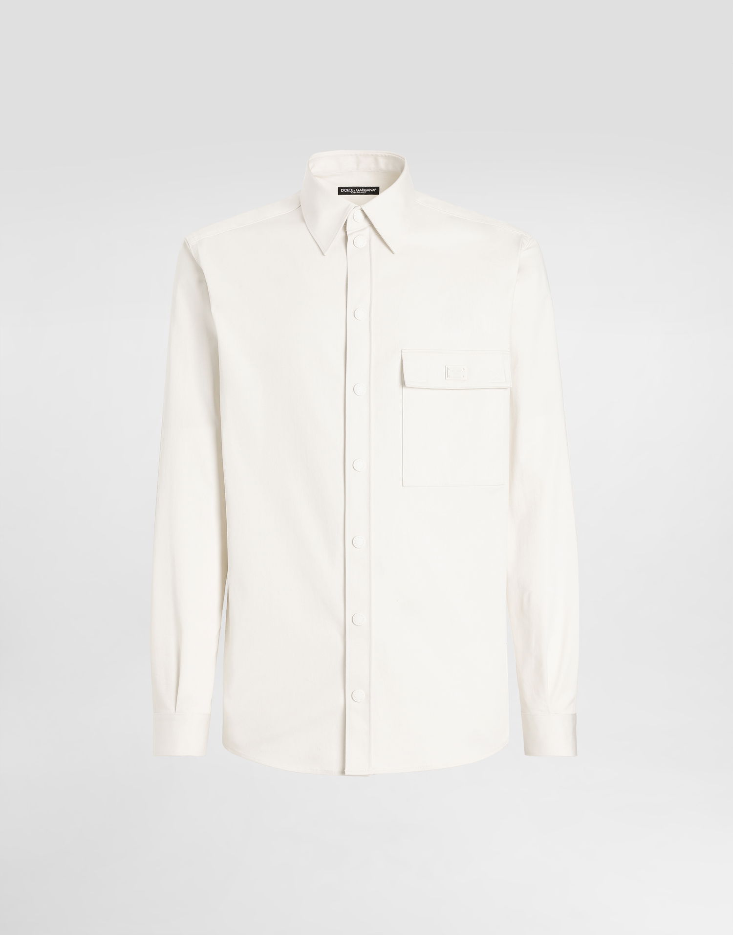 Košeľa Dolce & Gabbana Dolce & Gabbana Cotton Shirt With Tag Biela | G5KS2TFUFL3W0802, 0