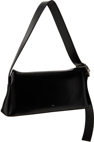Taška cez rameno OSOI Black Leather Shoulder Bag Čierna | 22FB010-16-01, 2