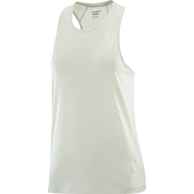 Tielko Salomon Shakeout Core Tank Top Biela | LC2476200, 1