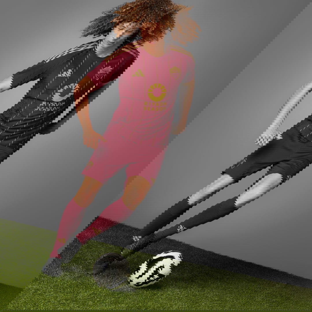 Dres adidas Performance AS Roma 24/25 Home Kit Vínová | IT6058, 1