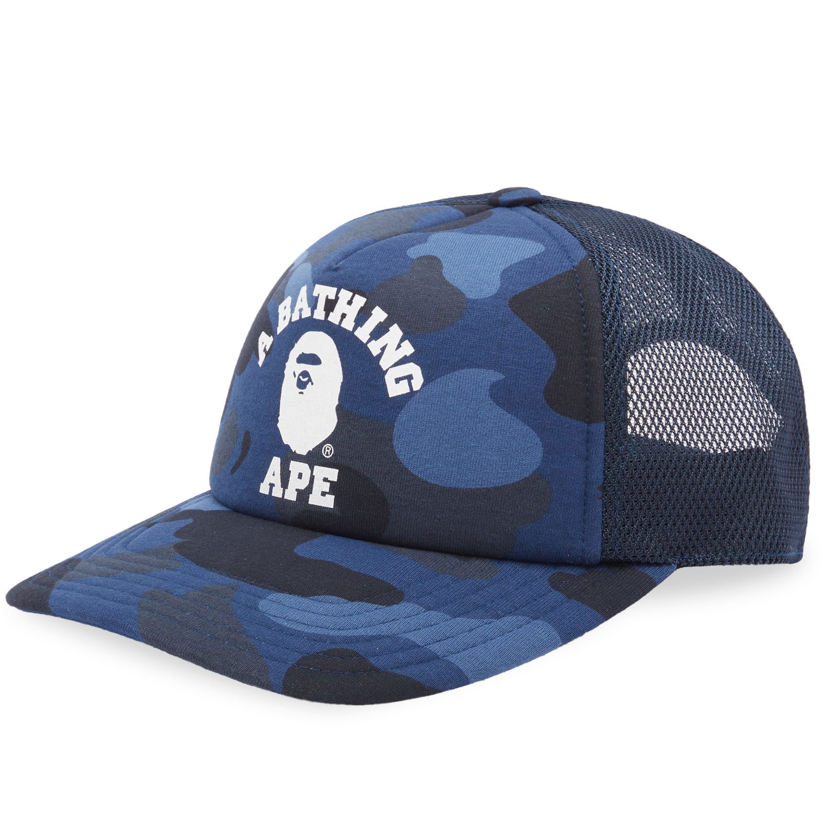 Colour Camo College Mesh Cap