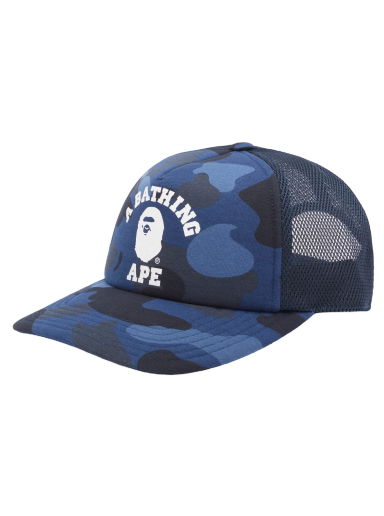 Šiltovka BAPE Colour Camo College Mesh Cap Navy | 001CPJ301011M-NVY