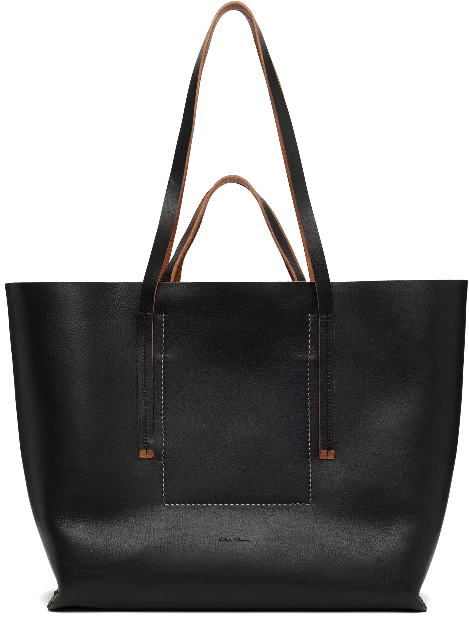 Tote bag Rick Owens Rick Owens Concordians Shopper Tote Čierna | RA02E0762 LGET, 0