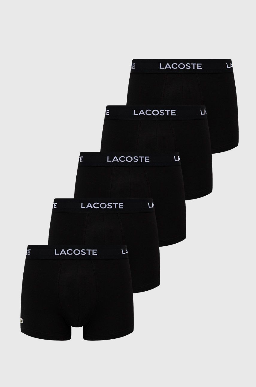 Boxerky Lacoste Boxers 5-pack Čierna | 5H5203, 0