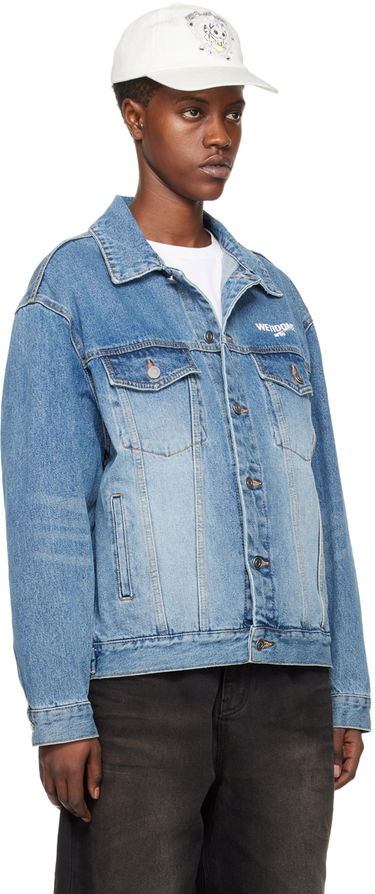 Bunda We11done We11done Faded Denim Jacket Modrá | WD-DJ1-23-913-U-BL, 1