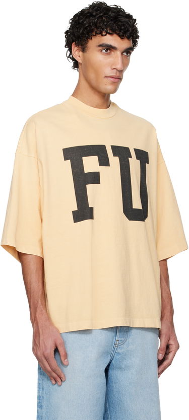 Tričko Fear of God Fear of God Relaxed 'FU' T-shirt Žltá | FG25FW10-10310HWJ-708, 1