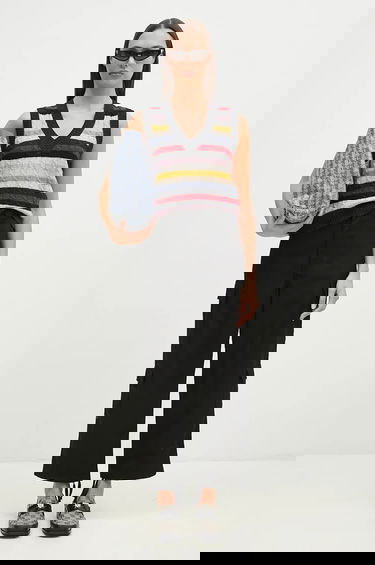 Cargo nohavice Carhartt WIP Kingsley High Waist Cropped Cargo Pants Čierna | I033772.8901, 4