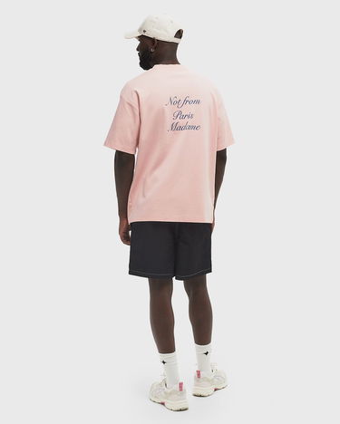 Tričko Drôle de Monsieur Drole de Monsieur Le Cursive Slogan T-Shirt Ružová | G-TS209-CO002-LPI, 1