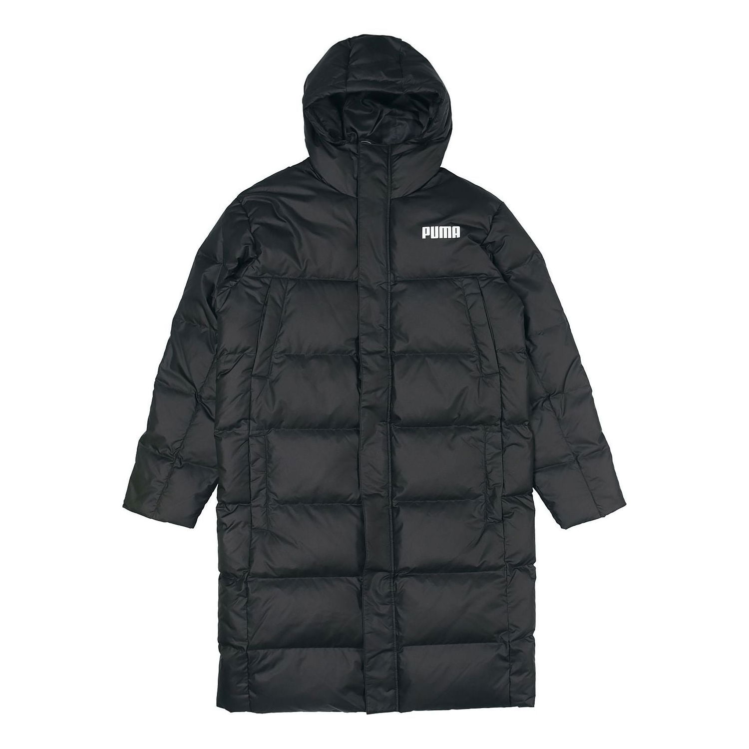 Prešívaná bunda Puma Long Puffer Coat Čierna | 846321-01, 0