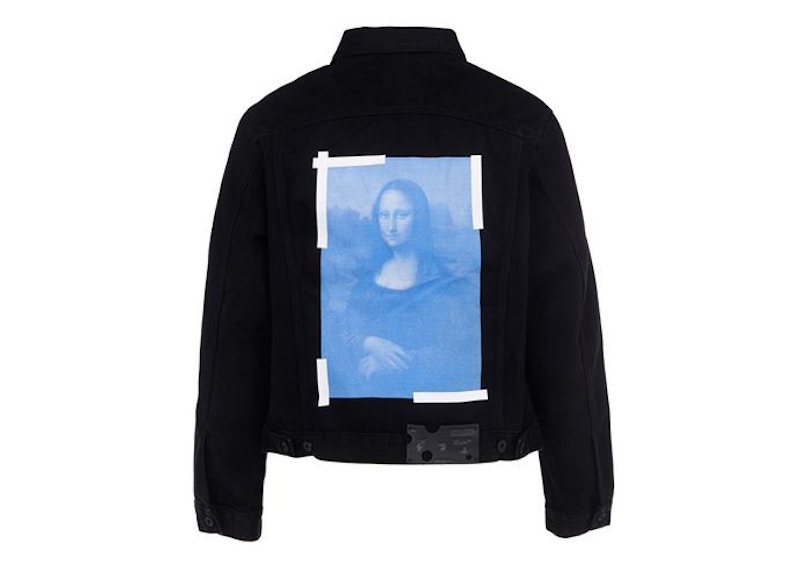Bunda Off-White Mona Lisa Denim Jacket Čierna | OMYE054R21DEN0011001, 0