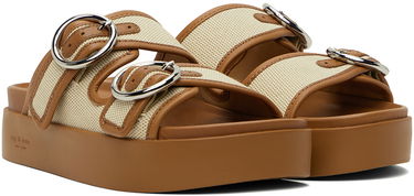 Doplnky rag & bone Rag & Bone Geo Buckle Platform Slides Hnedá | WFF24PF034CV34, 3