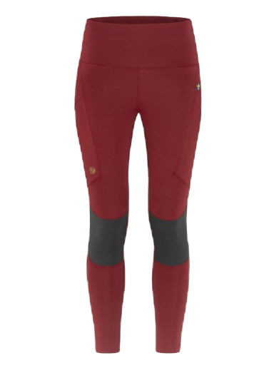 Legíny FJÄLLRÄVEN Abisko Trekking Tights PRO Vínová | F84771-346-048