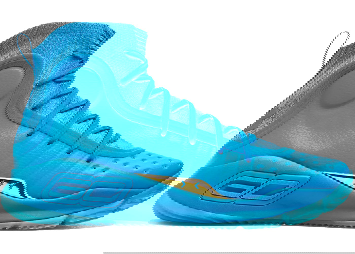 Tenisky a topánky Under Armour Curry 4 Retro Flooded Tyrkysová | 1298306-404, 0