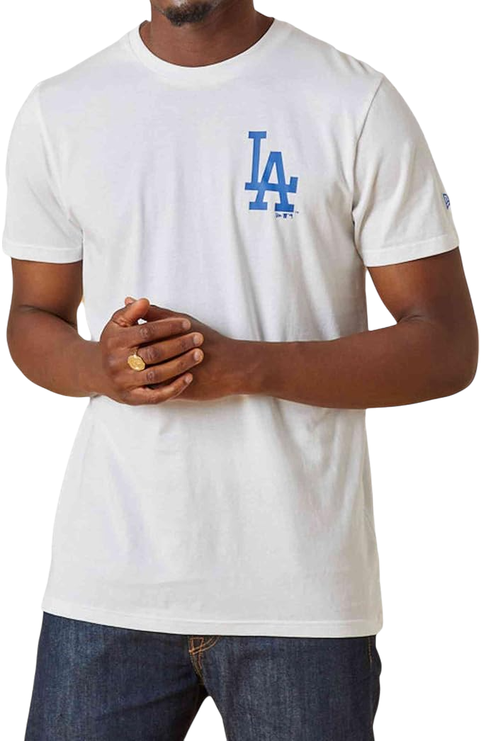 Tričko New Era New Era MLB Los Angeles Dodgers Oversized Graphic T-Shirt Biela | 60596212-60596212, 0