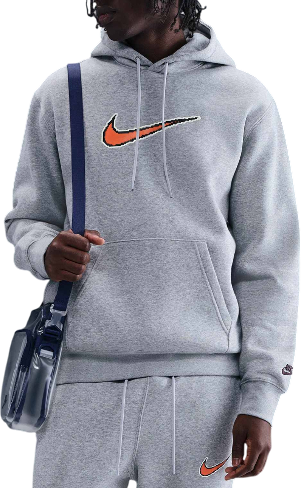 Mikina Nike Sportswear Club Fleece Hoodie Šedá | hv0854-063