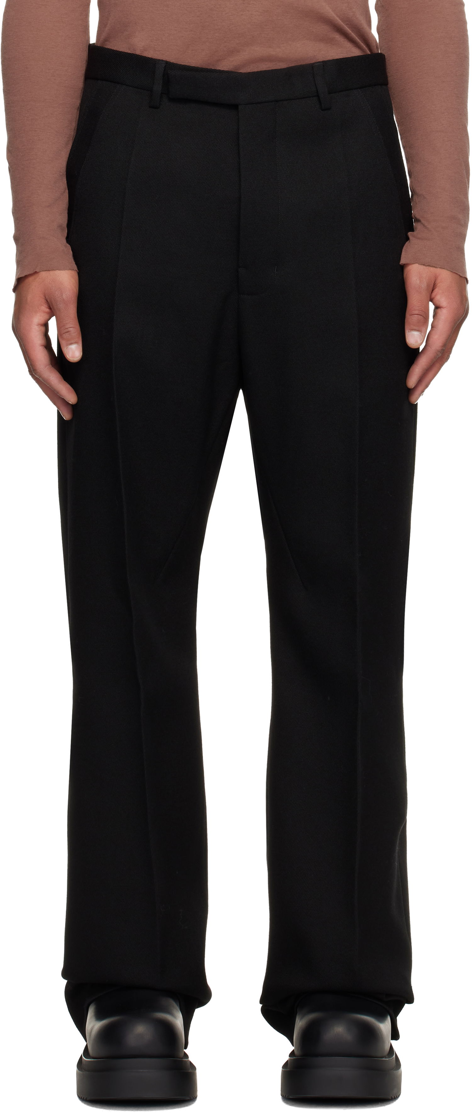 Nohavice Rick Owens Concordians Tailored Geth Trousers Čierna | RR02E1352 WD, 0