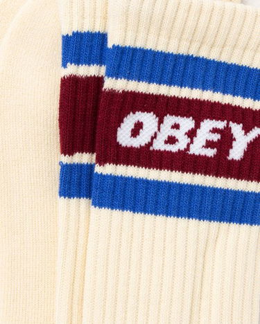 Ponožky OBEY Cooper II Crew Socks Béžová | 100260093-UBR, 2