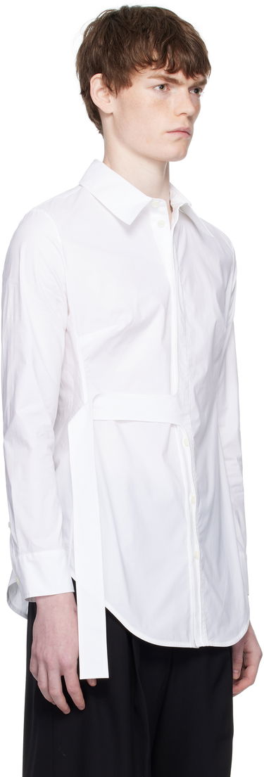 Košeľa Jean Paul Gaultier Jean Paul Gaultier Strap Shirt Biela | 25/03-W-ST028-C071-01, 1
