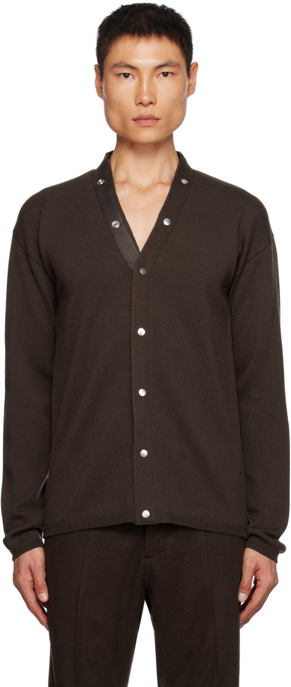 Sveter Rick Owens Peter Cardigan Hnedá | RU02C7608 M, 0