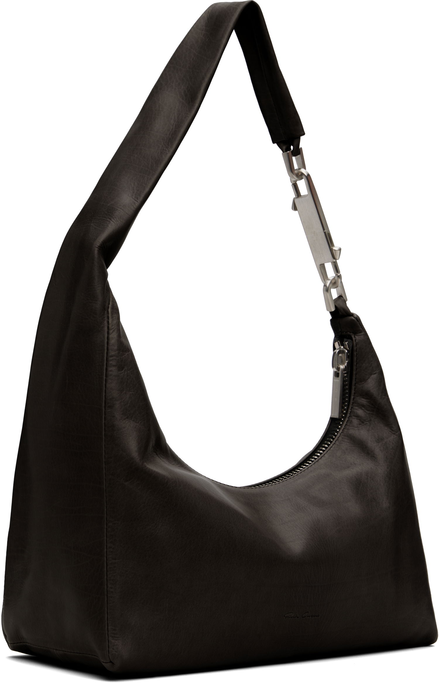 Taška cez rameno Rick Owens Rick Owens Small Gemini Bag Čierna | RA02E0721 LCA, 1