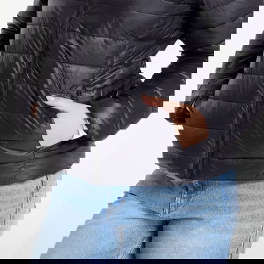 Prešívaná bunda GAP Coldcontrol Quilted Waterproof Puffer Jacket Čierna | 791284-00, 2