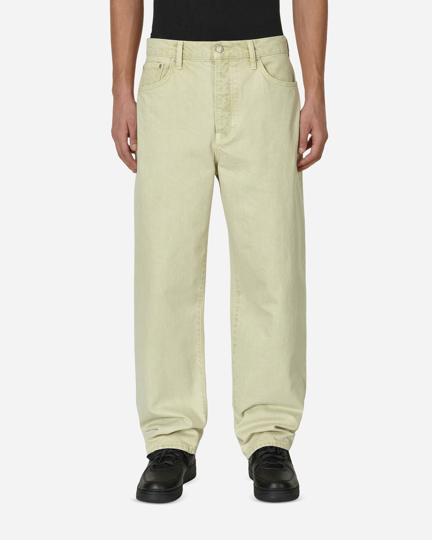 Džínsy Stüssy Double Big Ol Dyed Jeans Béžová | 116606 CREM, 1