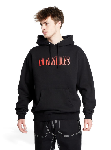 Mikina Pleasures Crumble Hoodie Čierna | P23W055 BLACK