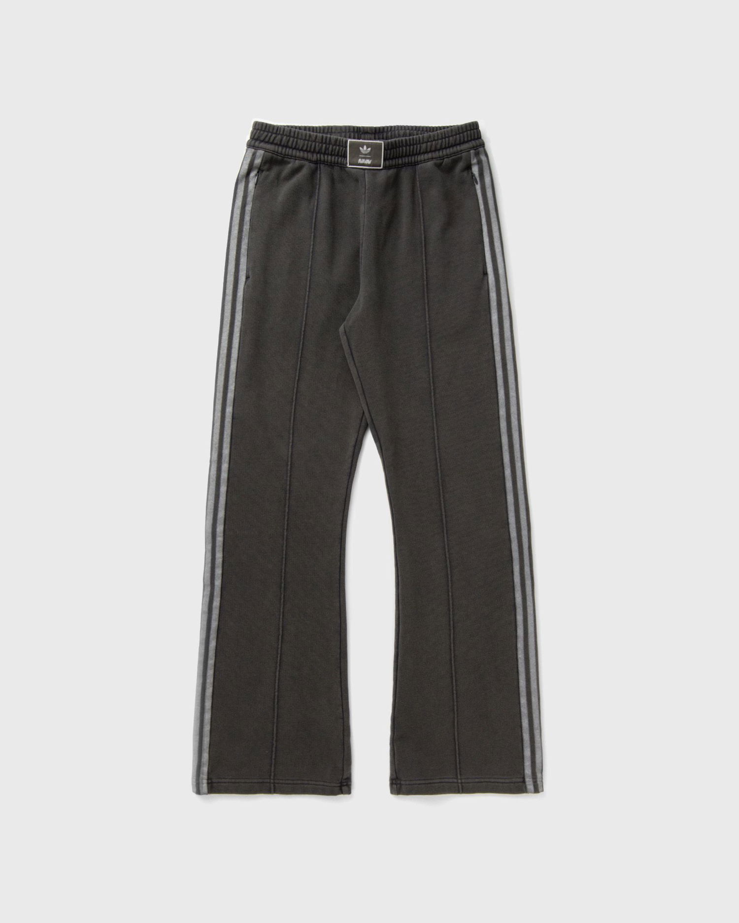 Tepláky adidas Originals AVAVAV Flared Side-Stripe French Terry Track Pant Šedá | KA9843, 0