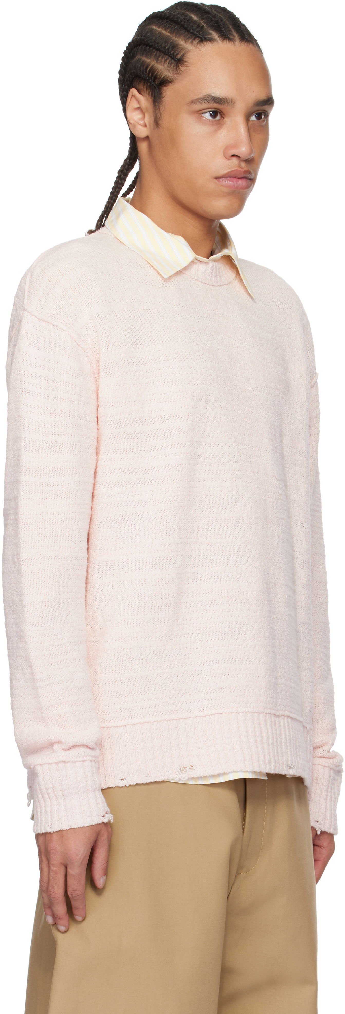Sveter Acne Studios Acne Studios Knit Sweater Ružová | B60361-, 1