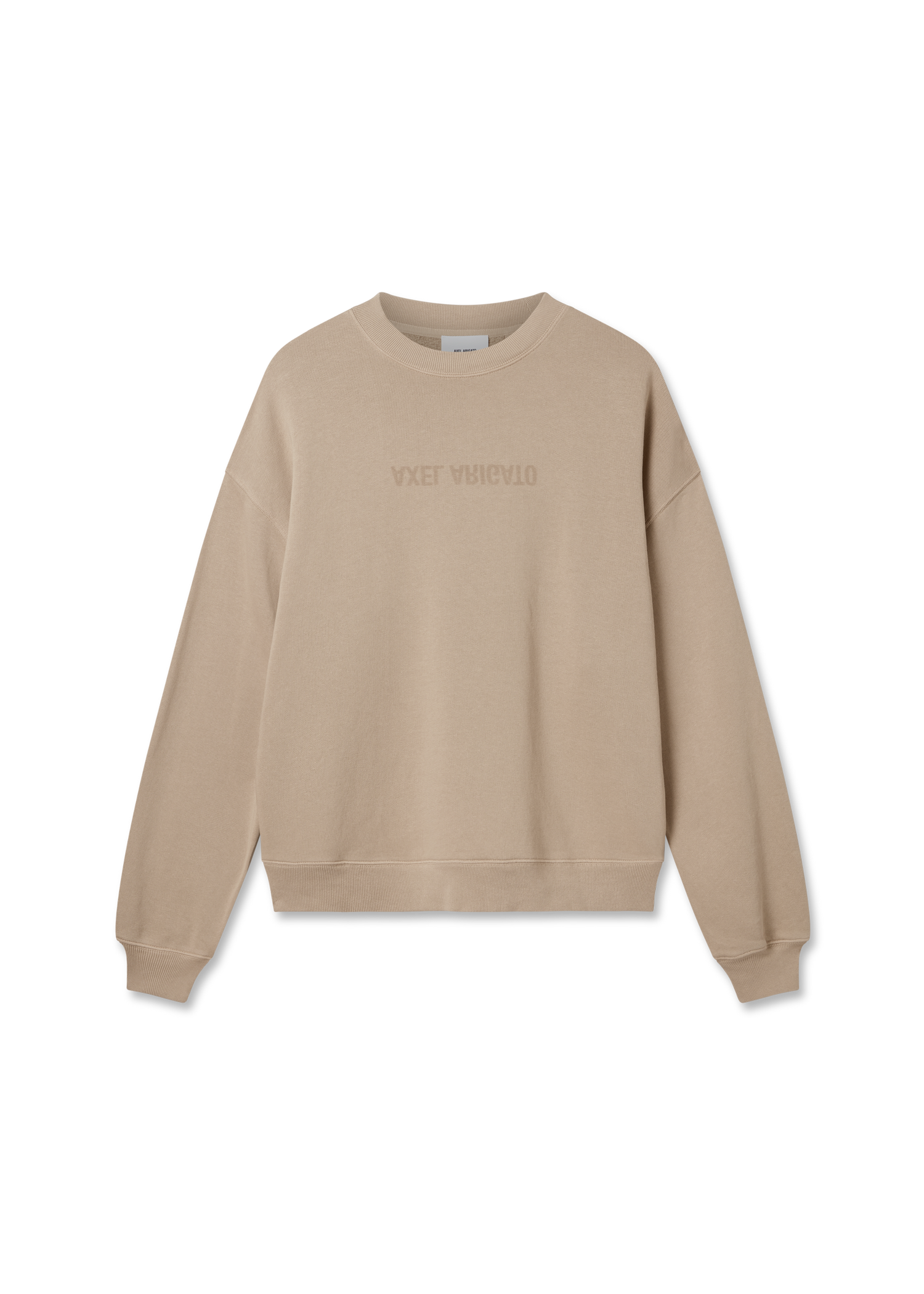 Mikina AXEL ARIGATO Washed Sweatshirt Béžová | A3122003, 1