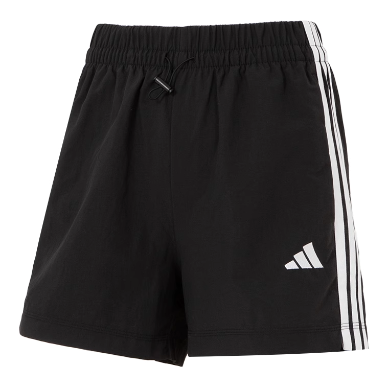 Šortky adidas Originals Essentials 3-Stripes Woven Shorts Čierna | JE1309