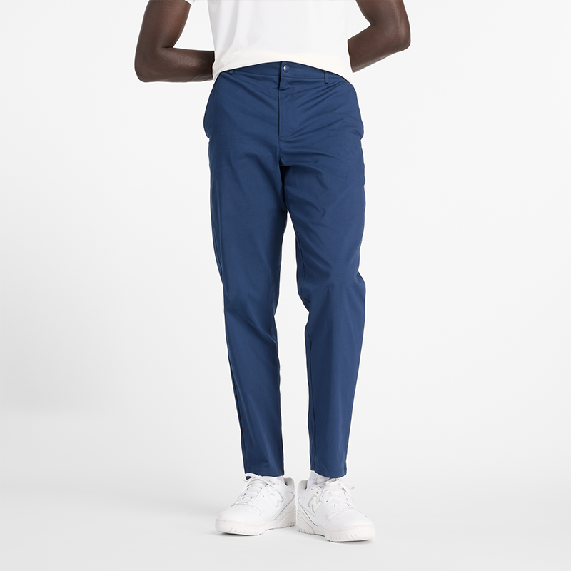 Nohavice New Balance NB Trousers Navy | Pánske nohavice New Balance MP43554NNY – tmavomodrá, 0