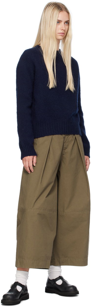 Sveter YMC Jets Sweater Modrá | Q8AZB, 3