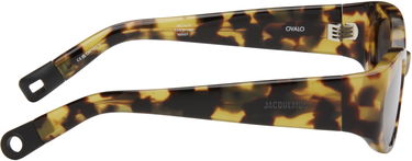 Slnečné okuliare Jacquemus Tortoiseshell 'Ovalo' Sunglasses Hnedá | JAC4C9SUN, 1