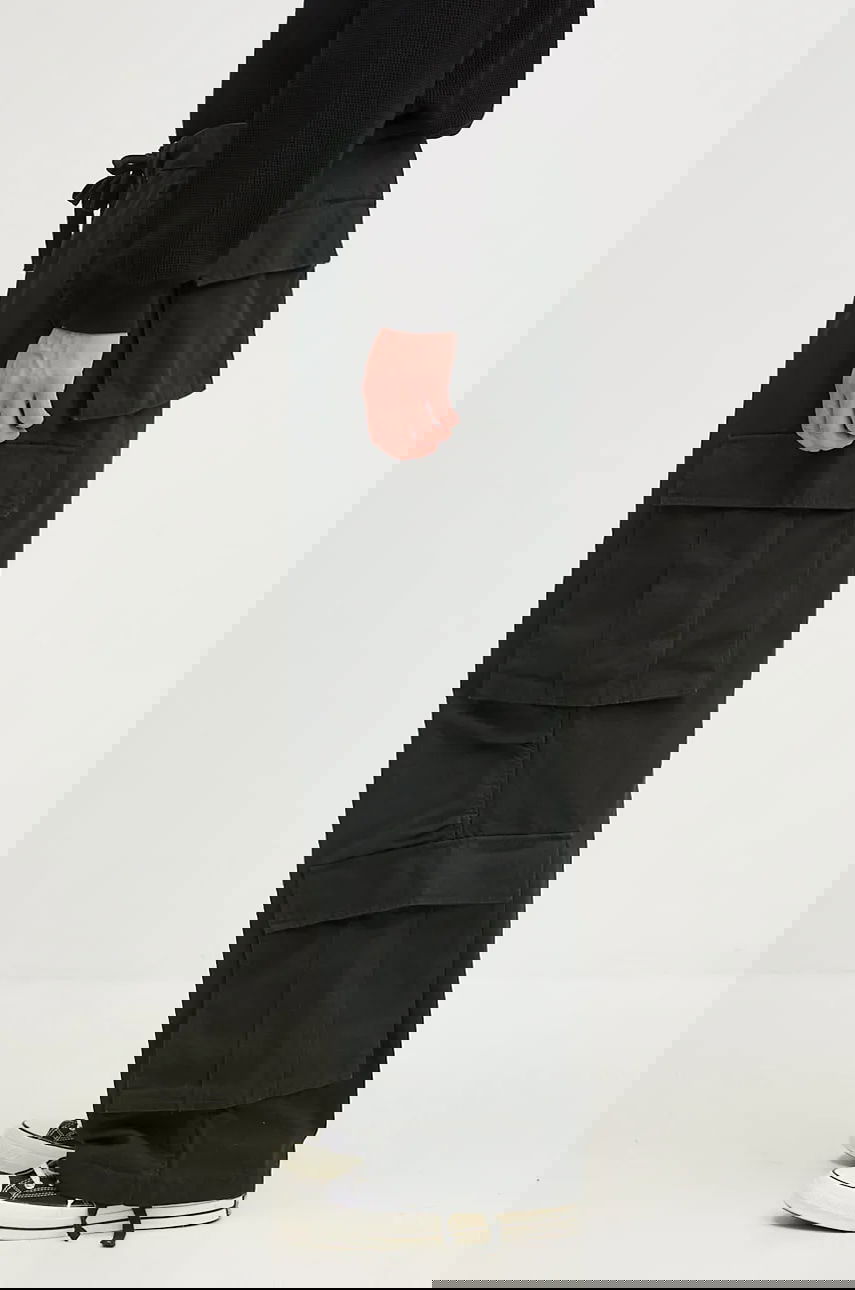 Cargo nohavice Vans Premium Classics LX Baggy Cargo Pant Čierna | VN000HMYD6P1, 1