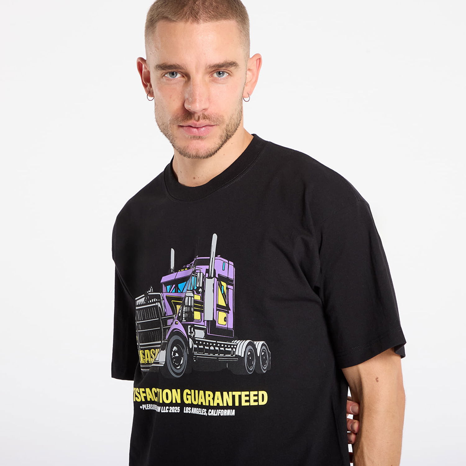 Tričko Pleasures PLEASURES Big Load T-Shirt Čierna | P25F067-BLACK, 1