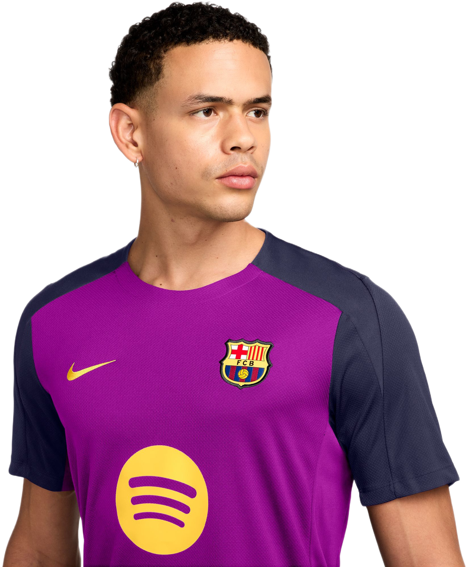 Tričko Nike FC Barcelona Strike Short Sleeve Top 2025/26 Fialová | hj7752-552, 1