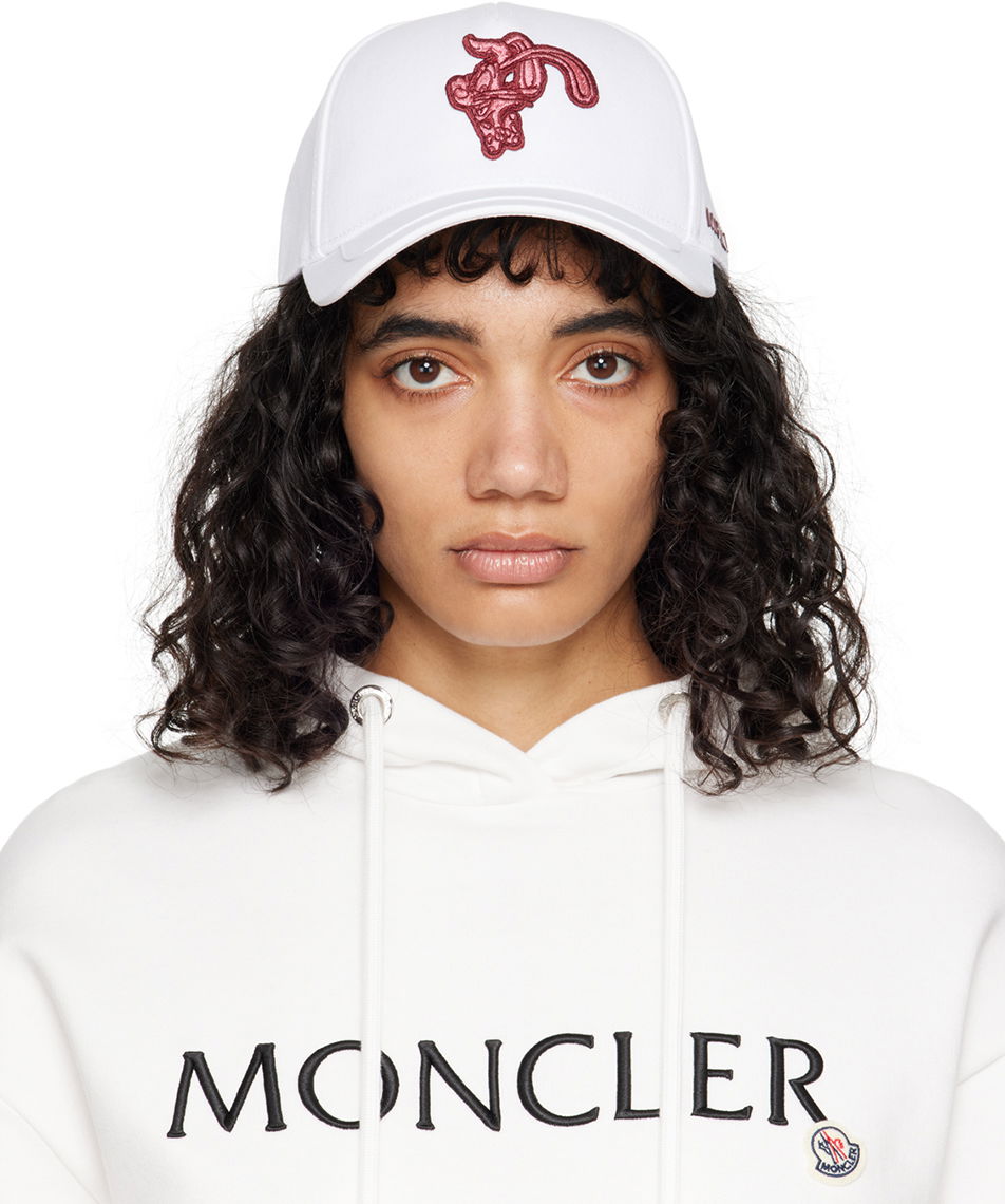 Šiltovka Moncler Roger Rabbit Cap Biela | I10933B000190U082, 0
