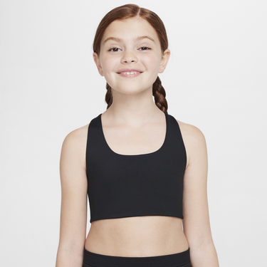 Podprsenka Nike Nike One Long-Line Sports Bra Čierna | FQ8729-010, 4