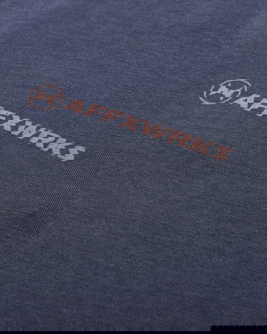 Tričko AFFXWRKS Logo T-Shirt Navy | 1609 WASNA, 3