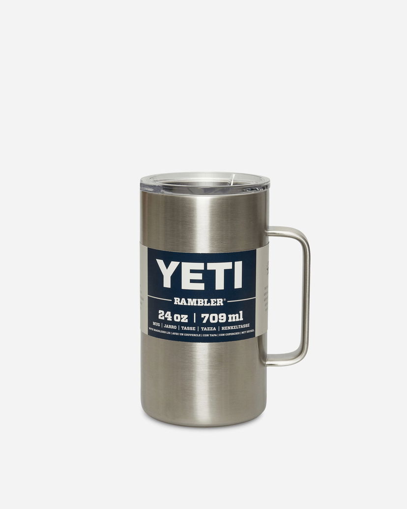 Fľaše YETI Rambler Stainless Steel Mug 24 oz with MagSlider Lid Metalická | 70000000899 SS