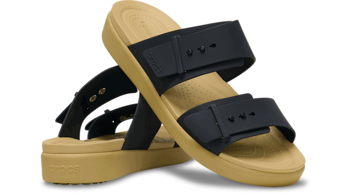 Tenisky a topánky Crocs Brooklyn Buckle Low Low Sandals Navy | 211215-00W, 1
