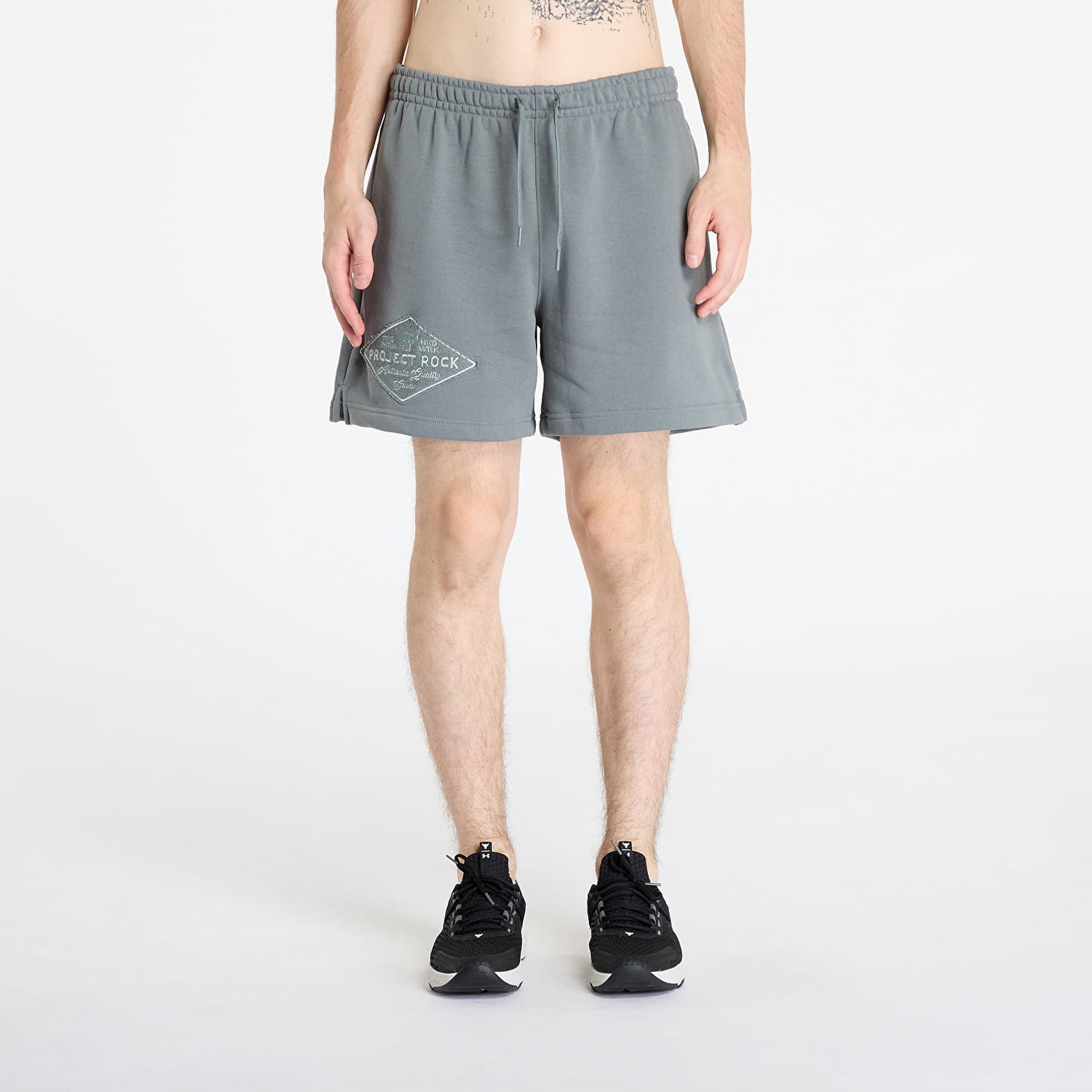 Šortky Under Armour Project Rock Heavyweight Tools Shorts Clay Green/ Clay Green Zelené | 1386901-709, 0