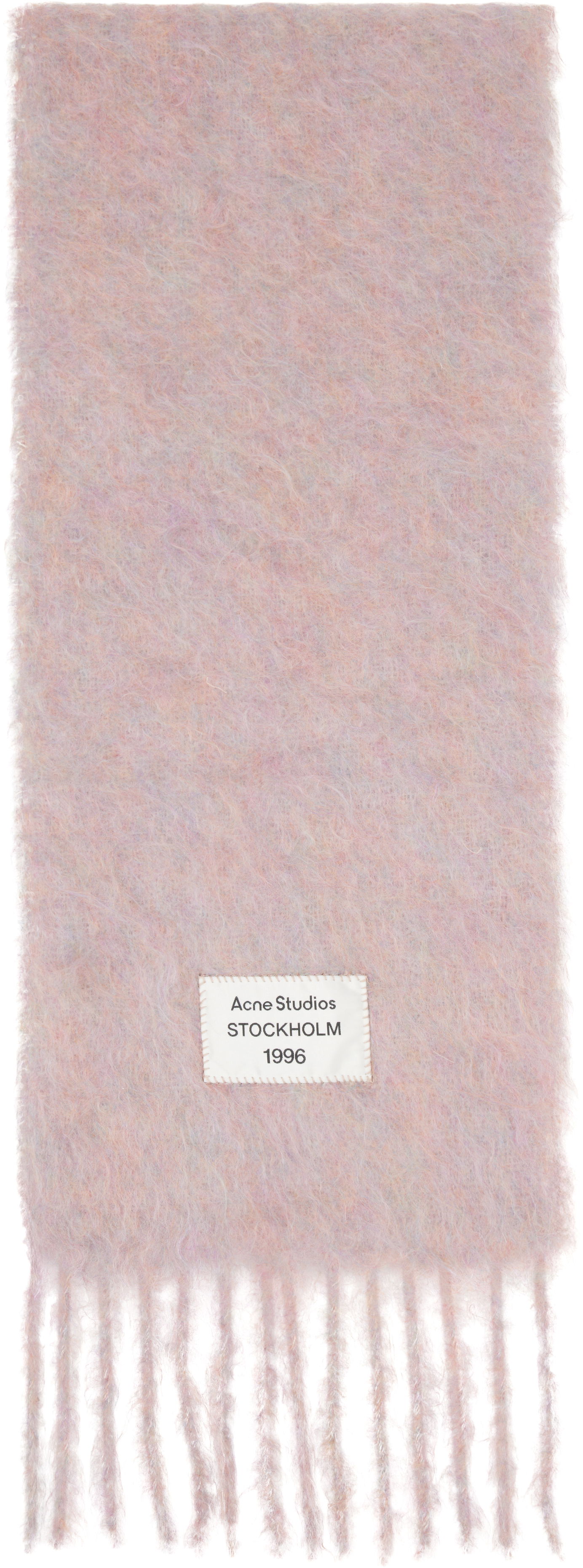 Šál Acne Studios Acne Studios Mohair & Wool Scarf Ružová | CA0392-, 0