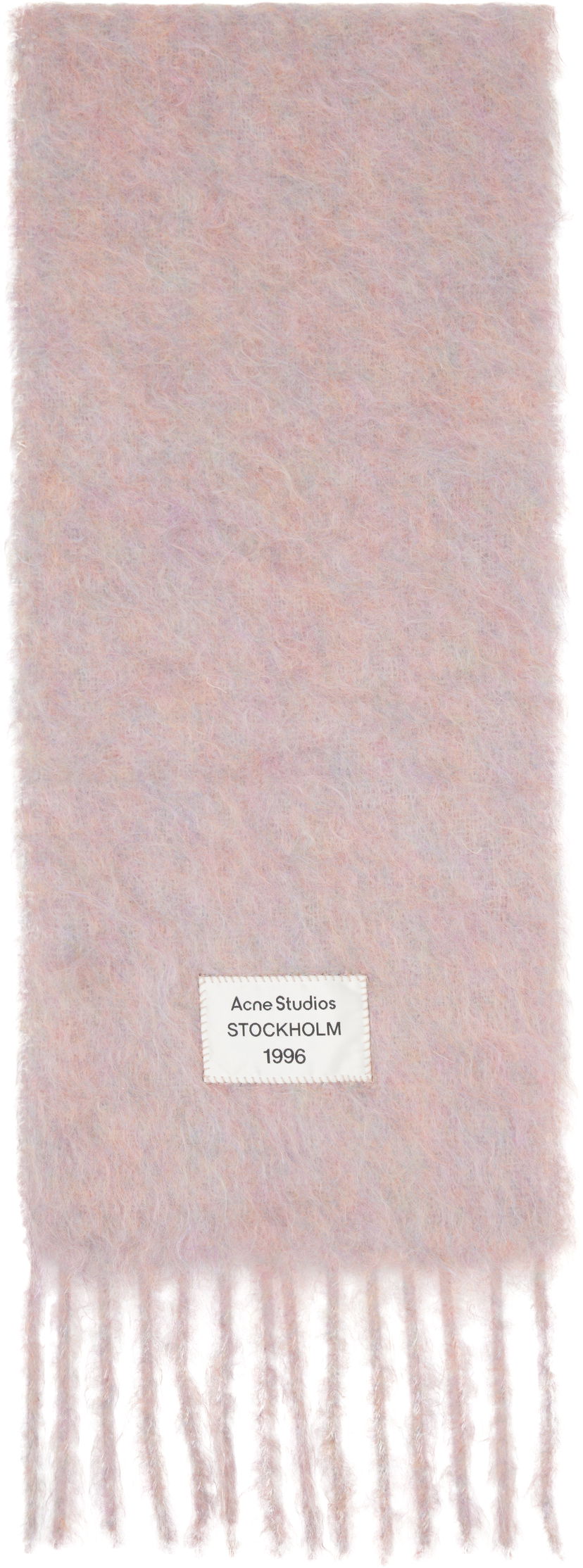 Šál Acne Studios Acne Studios Mohair & Wool Scarf Ružová | CA0392-