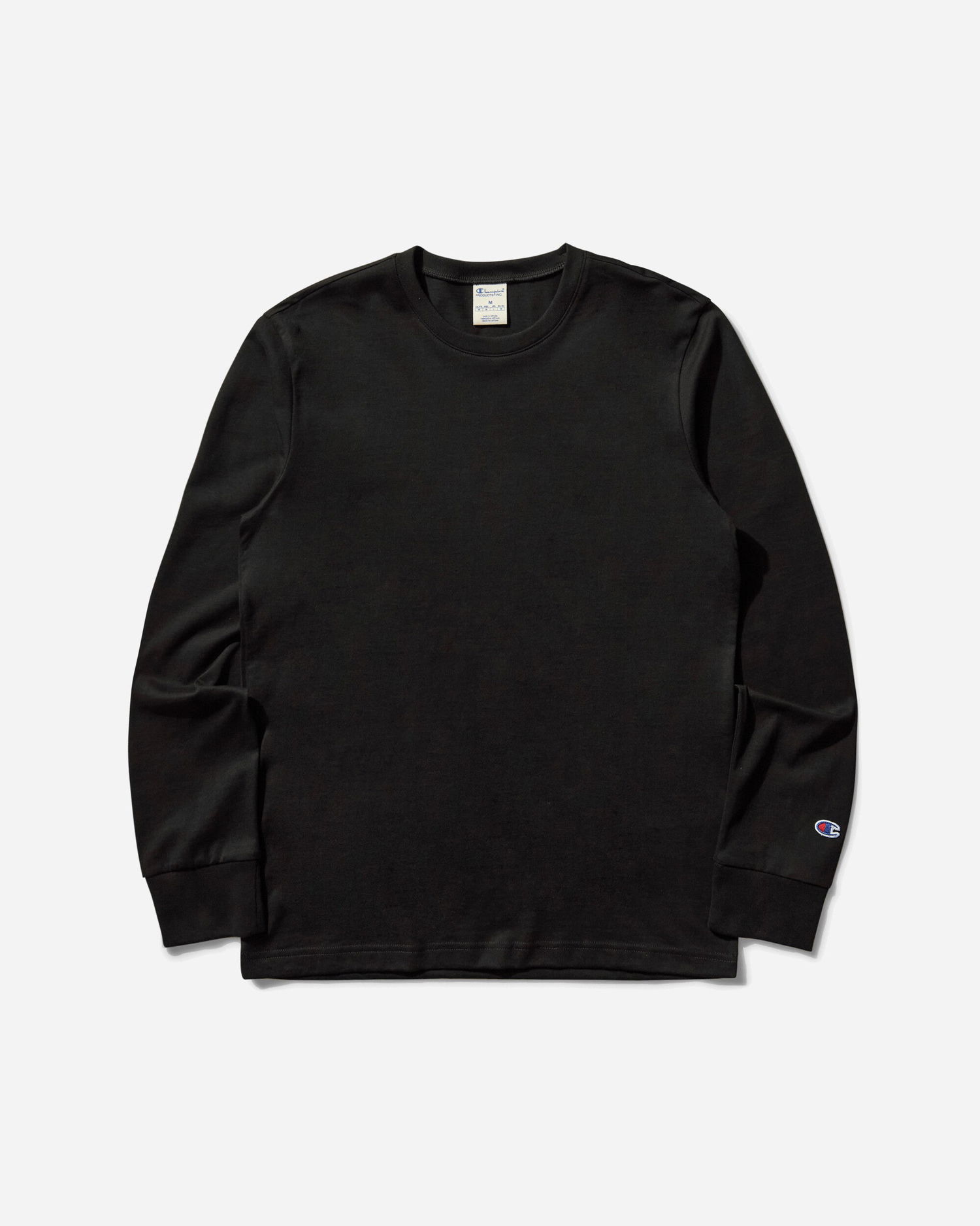 Tričko Champion Reverse Weave Loose Fit Long Sleeve Tee Čierna | 221164 KK001, 1