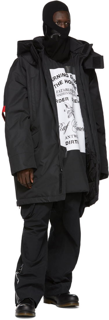 Vesta RAF SIMONS Raf Simons Templa Edition Oversized Wadded Vest Čierna | 192-201T, 4