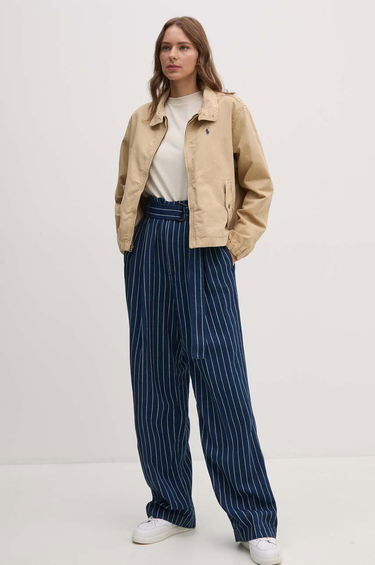Bomber bunda Polo by Ralph Lauren Oversized Bomber Jacket Béžová | 211936442, 1