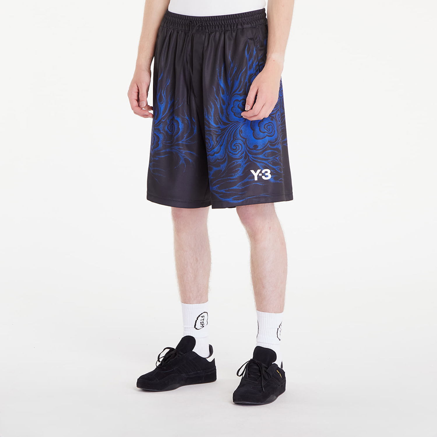 Šortky Y-3 JFA Graphic Shorts Čierna | JC7568, 0