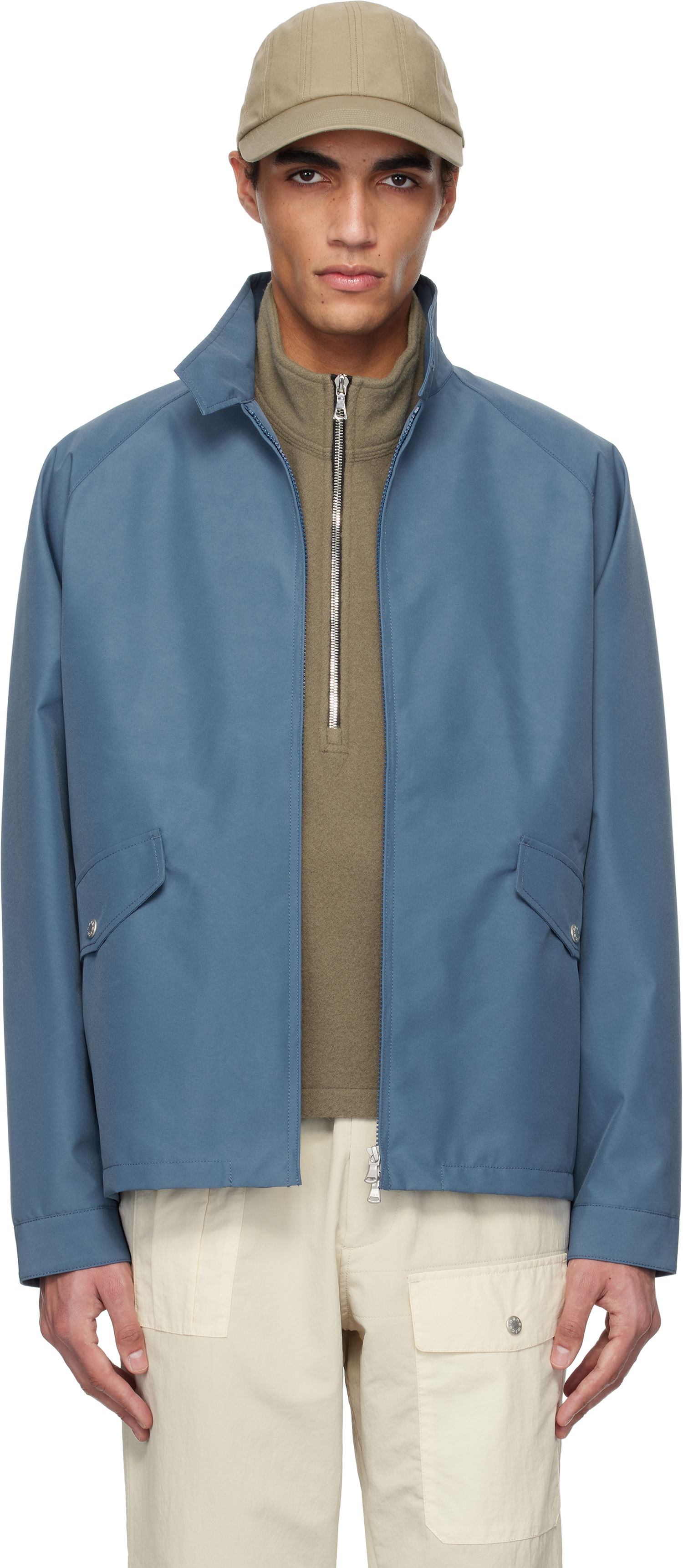 Vetrovka NANAMICA Nanamica GORE-TEX Crew Jacket Modrá | S25SA038U, 0